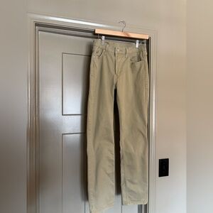 Men’s Levi's Khaki Straight Jeans